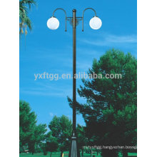 Galvanized street steel lamp post